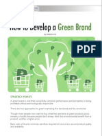 How To Green Your Brand by Ms. Victoria Fritz