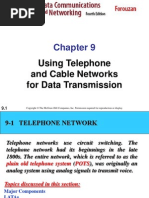 ch09-SLIDE - (2) Data Communications and Networking by Behrouz A.Forouzan