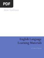 Download English Language Learning Materials - Brian Tomlinson by Le Do Ngoc Hang SN105076749 doc pdf