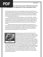 Download Analyse the impact of European contact on Maori between 1642 plus prior to the signing of the Treaty of Waitangi in 1840 by Smiles SN105076995 doc pdf
