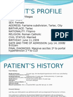 Patient Profile and History