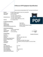 2 Hemisphere R110 Beacon GPS Specification