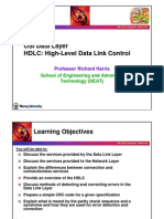 OSI Data Layer HDLC: High-Level Data Link Control: School of Engineering and Advanced Technology (SEAT)