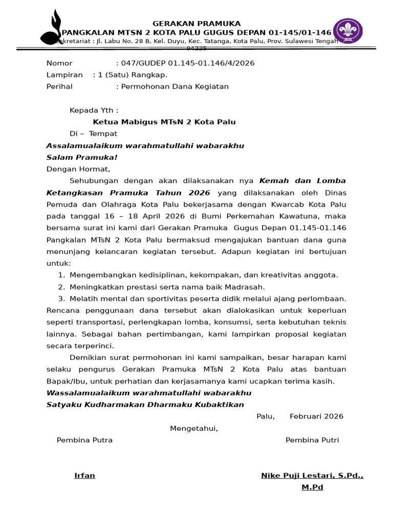Proposal Lomba Dispora 2026 | PDF
