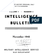 Intelligence Bulletin Nov 1942