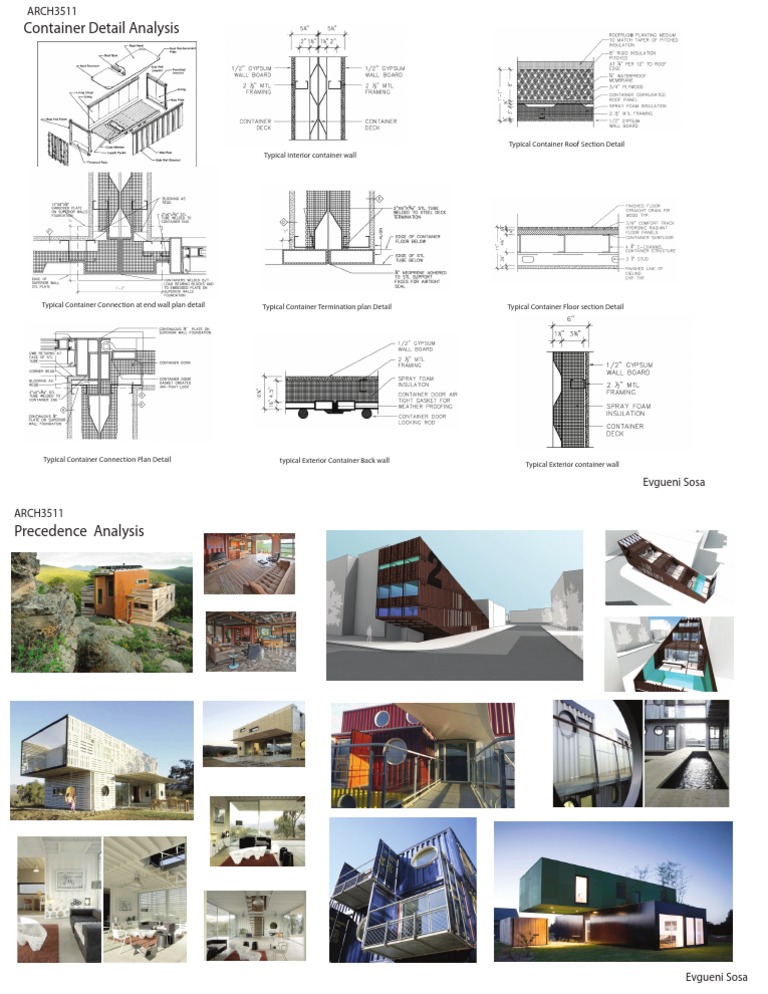 Container Connection and Section Details | PDF