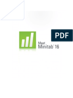 Minitab 16 User Duide