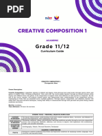 Creative Composition 1 Curriculum | PDF | Poetry | Creative Nonfiction