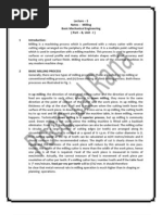 Download BME Lecture 6 Milling by Roop Lal  SN105103903 doc pdf