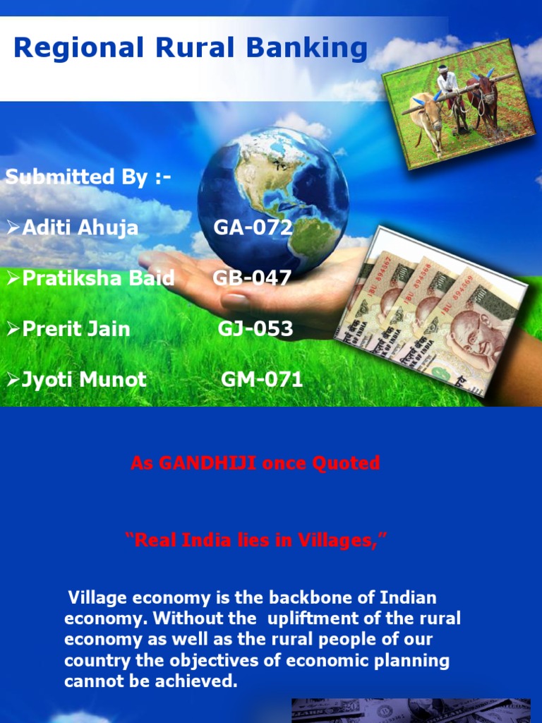 Understanding Regional Rural Banks | PDF | Reserve Bank Of India ...