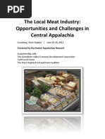 Download The Local Meat Industry - Opportunities and Challenges in Central Appalachia by Douglas Clement SN105107107 doc pdf