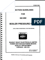 Erection Guidelines For 500 MW Boiler Pressure Parts