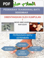 Permainan Tradisional Batu Seremban