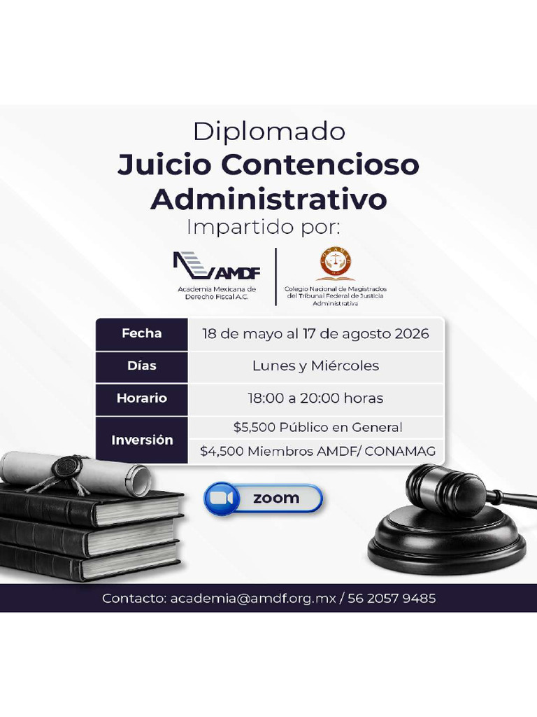Brochure Jca 2026 Amdf Conamag | PDF