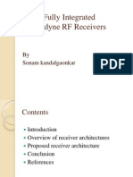 Cmos Fully Integrated Heterodyne RF Receivers