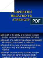 16.Properties Related to Strength