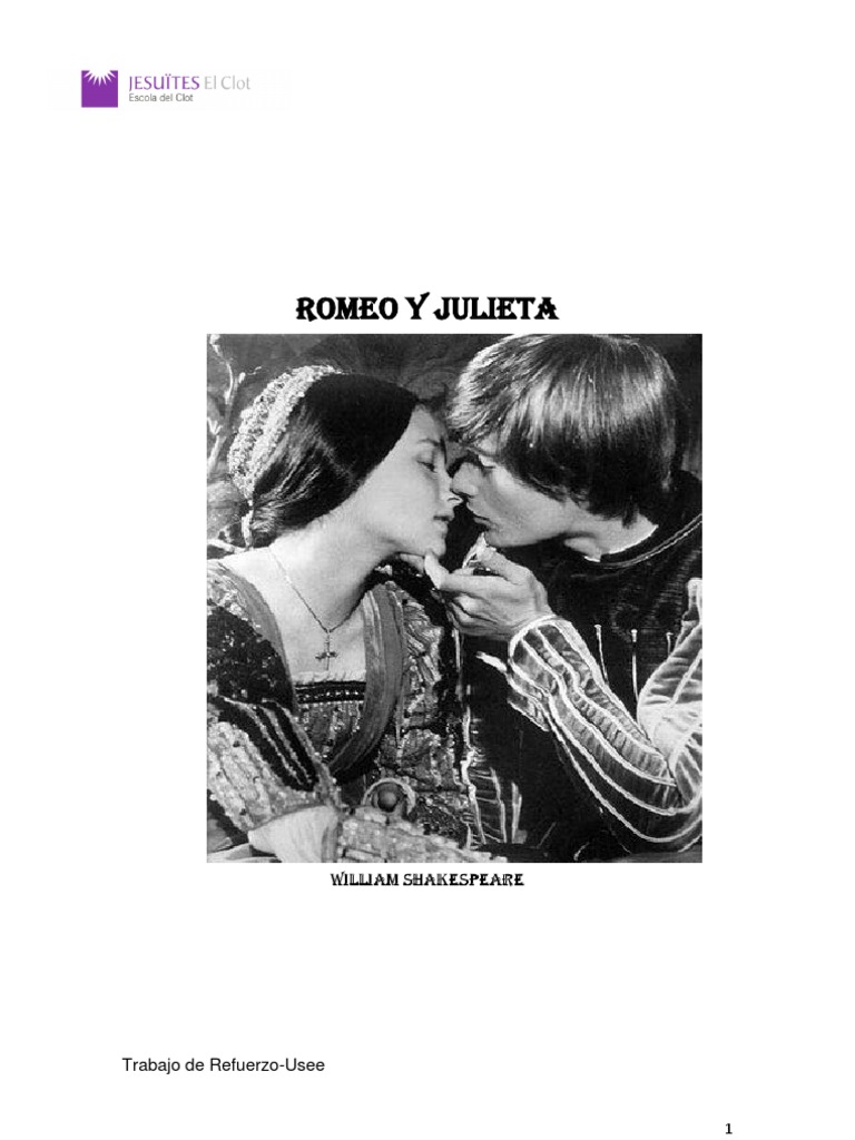 Romeo y Julieta ( Material adaptado) Lectura Fácil Romeo y Julieta Tragedias de Shakespeare