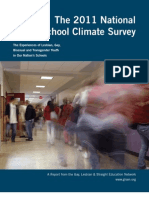 2011 National School Climate Survey
