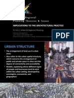 PL511 URP LECTURE005 - Urban Structure Models