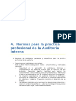 Normas para La Práctica Profesional de La Auditoría Interna