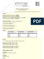 Conceito Verbos 6º Ano - Indicativo