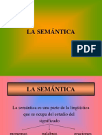 Estudio semantico