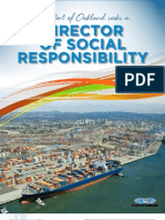 Director of Social Responsibility: The Port of Oakland Seeks A