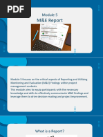 Writing Effective Evaluation Reports | PDF | Evaluation | Policy