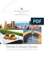 MH Group Events Brochure