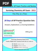 Download Surviving Chemistry Questions for Chemistry AP Exam Practice and Review by E3 Scholastic Publishing SN105152636 doc pdf