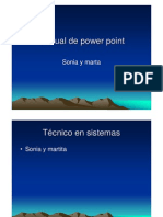 Manual de Powert Point Sonia