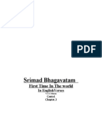 Srimad Bhagavatam Canto 1 English Veses Ch3