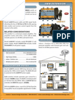 Sonora LA281R-T DBS Satellite Cable Amplifier Spec Sheet