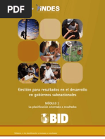 Modulo II. La Planificacion Orientada a Resultados