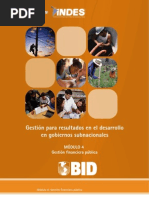 Modulo 4 - Gestion Financiera Publica