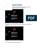 Manual de Instalación de Debian