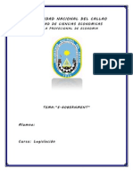 Monografia de Legislacion (E-Government)