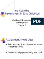 Early Childhood Physical and Cognitive Growth