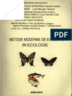 Metode Moderne de Evaluare in Ecologie