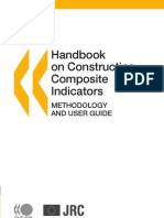 Handbook On Constructing Composite Indicators