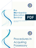 Online PMES - Procedures in Acquiring Possessory Document