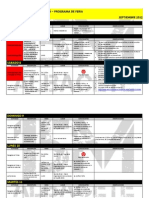 Calendario de La Indignación Septiembre