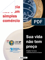 Farmácia Não É Um Simples Comércio - Sua Vida Não Tem Preço Fascículo I