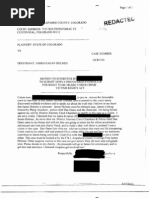 Motion to Intervene in James Holmes Case