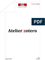 Atelier Zotero