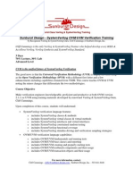 Systemverilog OVM UVM 3day Training