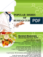 Russian Cuisine