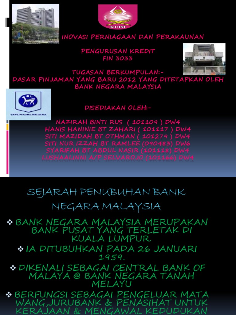 Presentation Finance Pdf