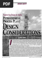 Chemcial - Design Considerations For Petrochemical Plant - ASSE Article