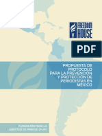 Freedom House Estudio para una propuesta de Protocolo para periodistas en México